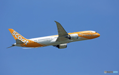 飛行 scoot 787-9 9V-OJD