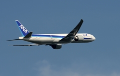 離陸(163)ANA 777-300  離陸(163)ANA 777-300