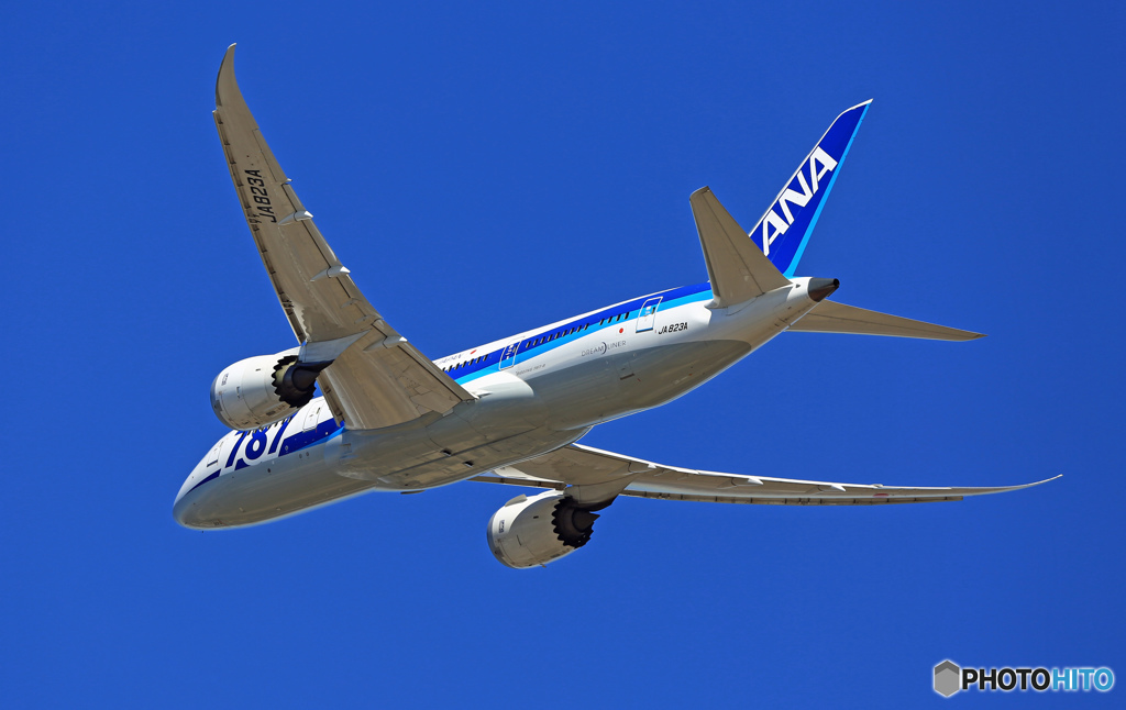 出発 ANA 787-8 JA823A