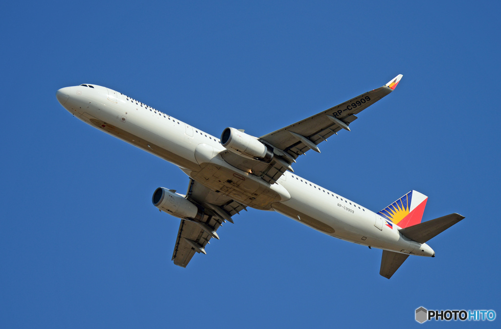 出発 Philippines A321-200 RP-C9909