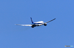 離陸 ANA 777-381 JA734A