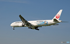 JET KEI 777-346ER JA733J 着陸 