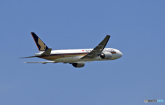  Singapore 777-212 9V-SRQ 飛び立ち 