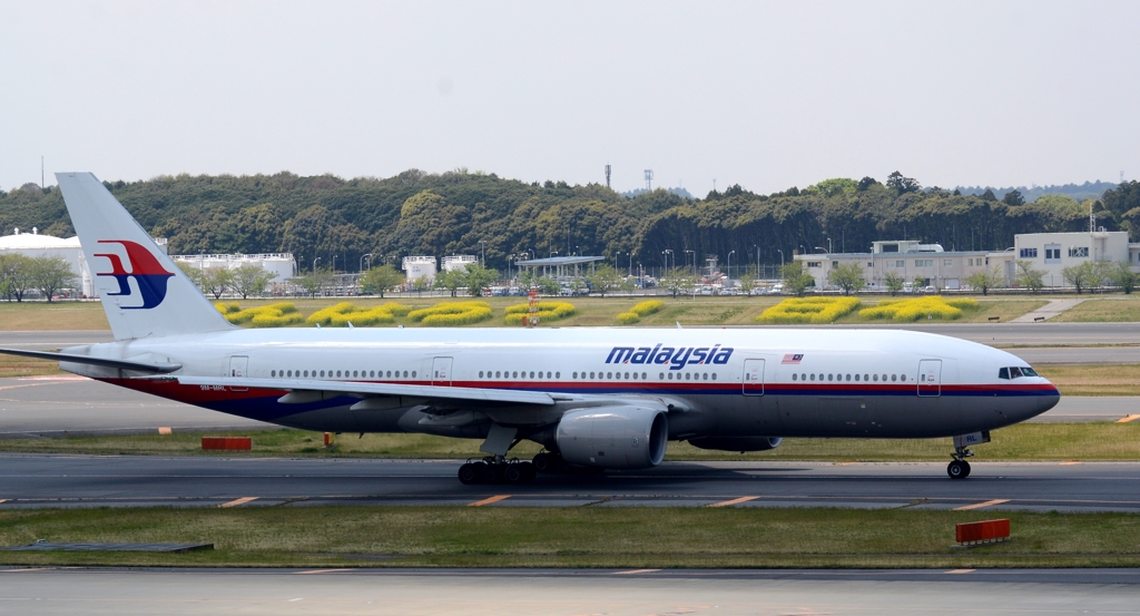 出発（61）malaysia 777-200ER 　　