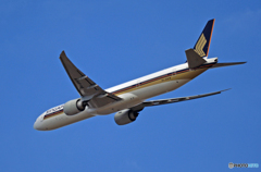 到着  Singapore 777-312 9V-SWW