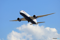 「青空」 British 787-9 G-ZBKF ☀