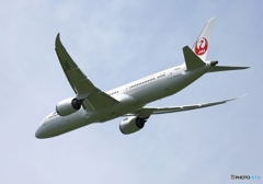 JAL 787-9 JA861J  出発　