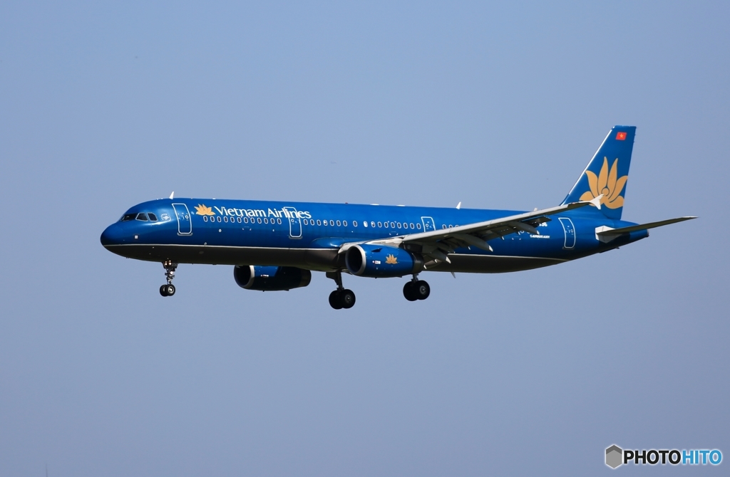 vietnam A321-231  着陸　