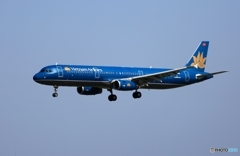 vietnam A321-231  着陸　