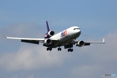 FedEx MD-11 N617FE 到着