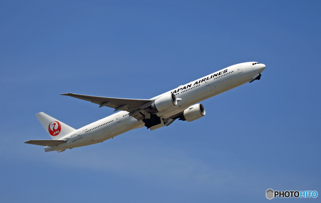 JAL 777-300 JA737J 飛行 