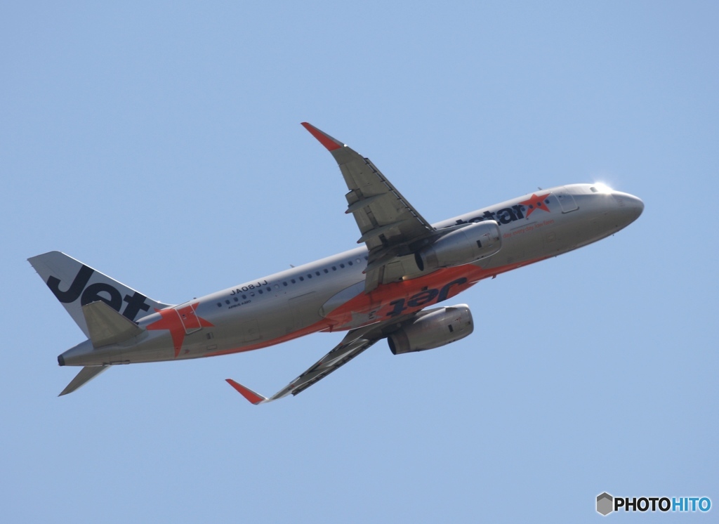 Jetstar A320-200 飛行　