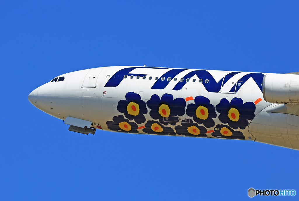 ✈FINNAIR A340-313✈「マリメッコ ウニッコ」 OH-LQD