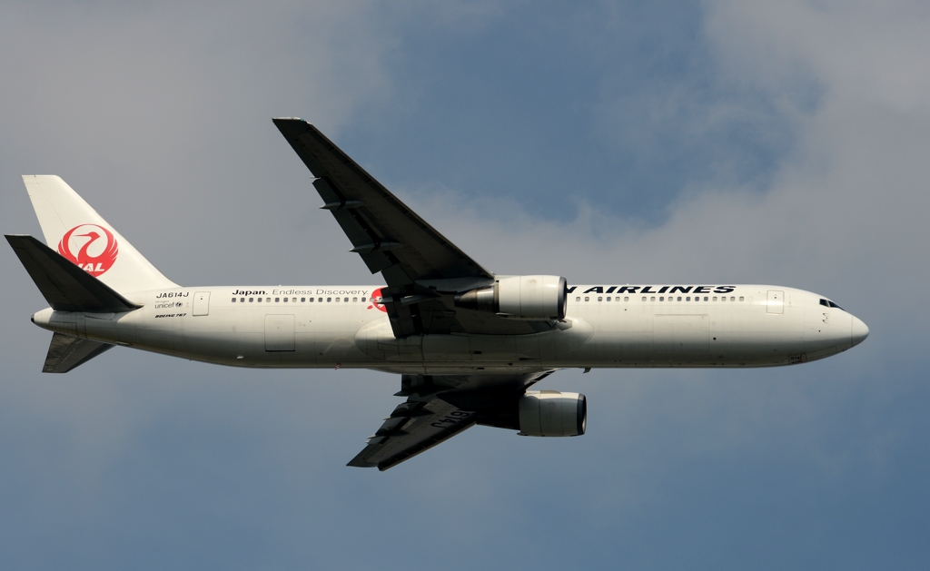 離陸（133）JAL 767-346 