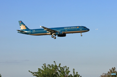「そらー」  Vietnam A321-231 VN-A610  着陸