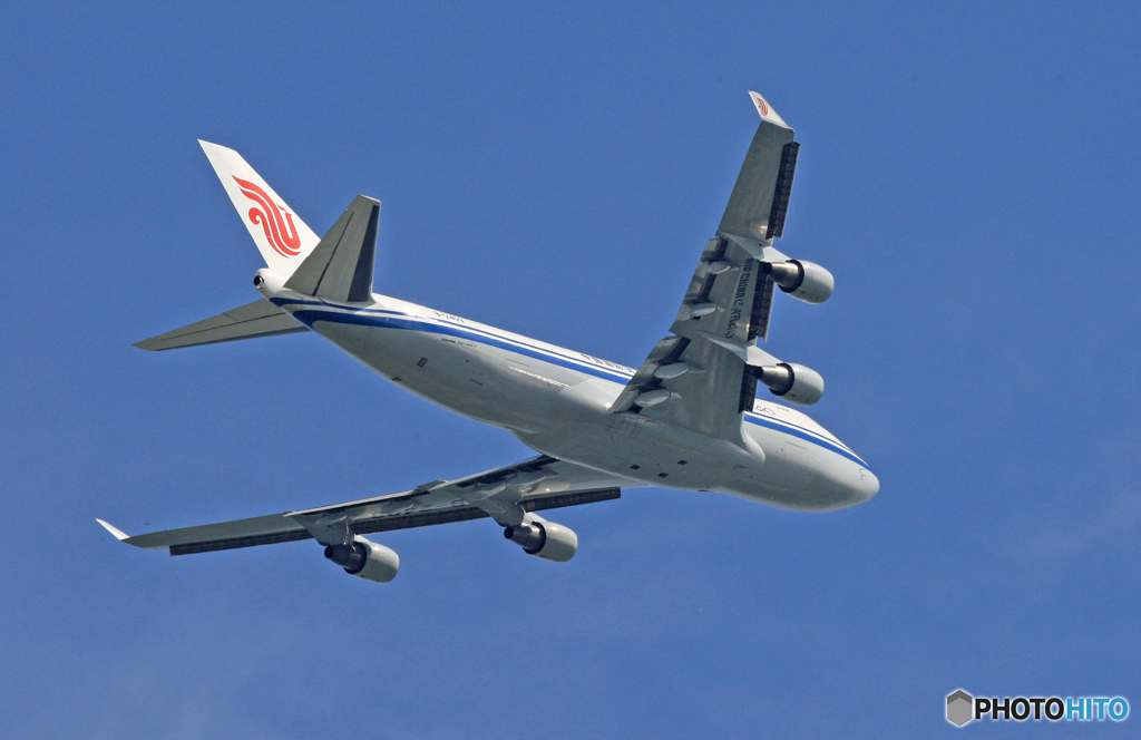 出発 China Cargo 747-400F B-2409