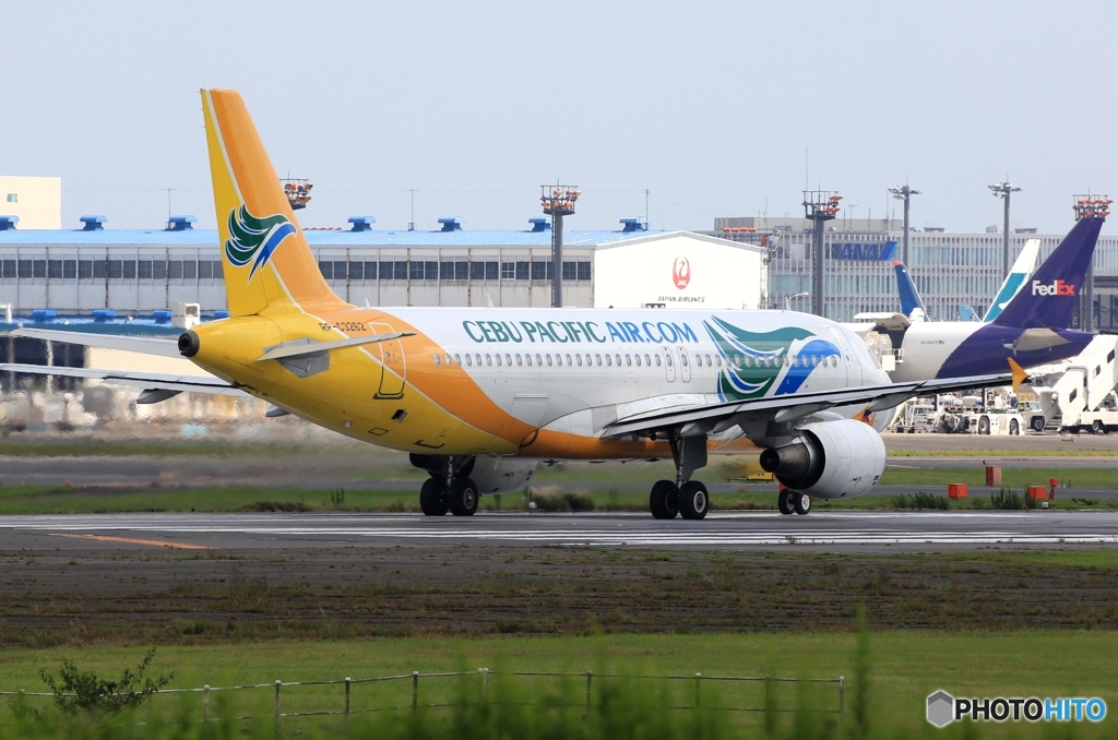 CEBU A320-214  出発　