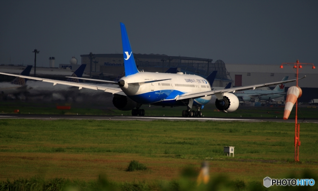 厦門航空 Xiamen Airlines 787-8 離陸