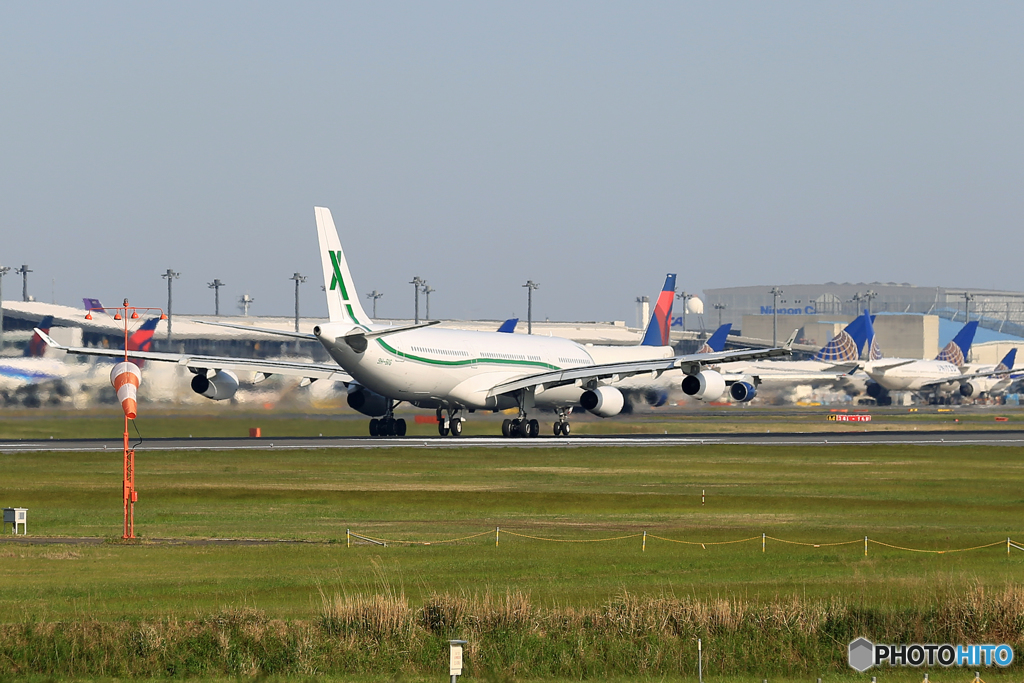 ✈ Air X チャーター A340-312 9H-BIG 出発