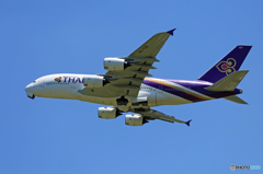 「はれー」 Thai A380-841 HS-TUE 離陸