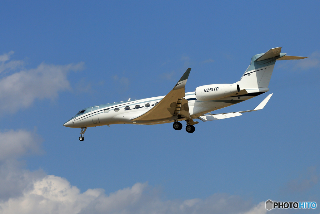 着陸  Wilmington Trust CGulfstream G-VI 