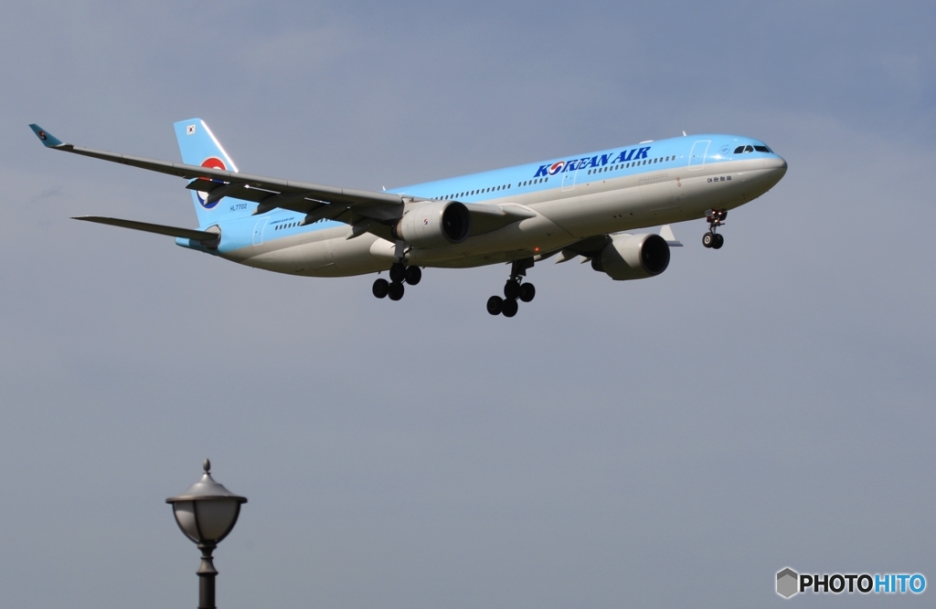 到着　KOREAN A330-300