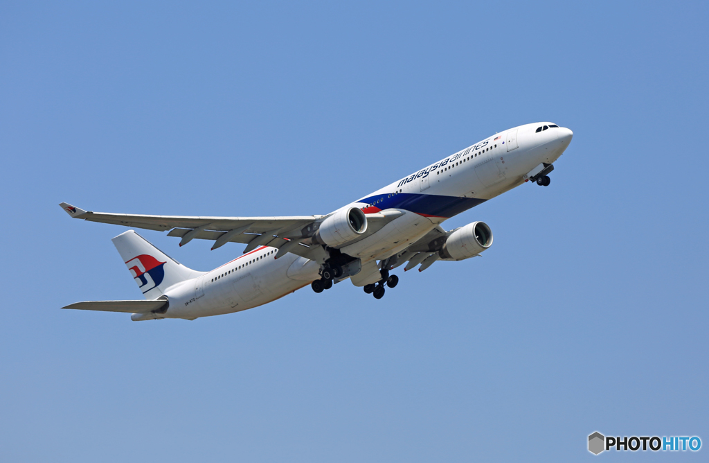 malaysir A330-323 9M-MTD 離陸 