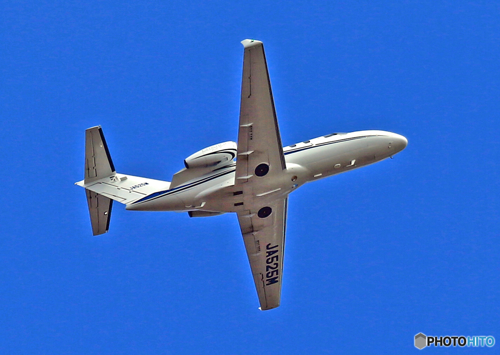 ☮Cessnaセスナ525 CitationJet JA525M:Takeoff
