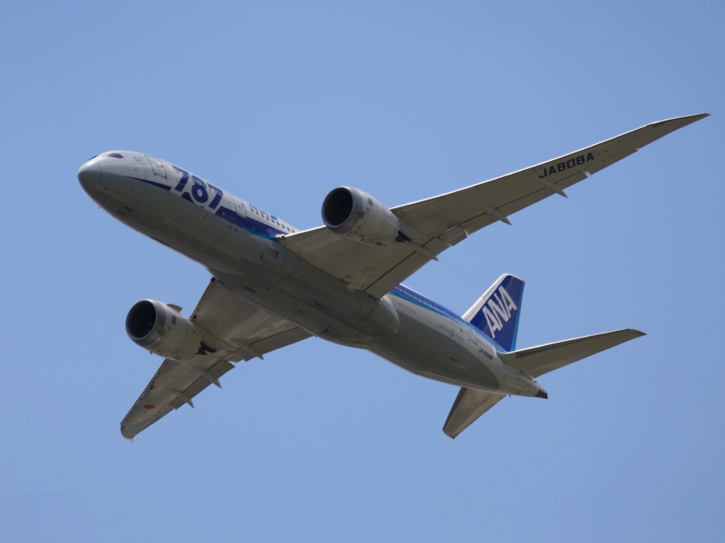 飛行　ANA 787-8 
