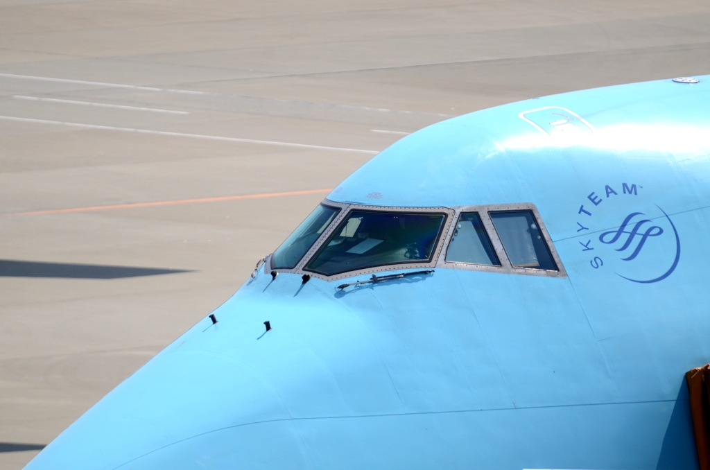 到着（13）Korean 747-400 　　