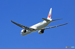 「そらー」 JAL 777-346 JA784J
