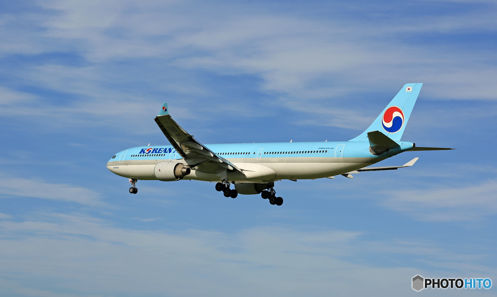 [青い空] KOREAN A330-300 HL7550