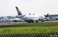 Lufthansa 747-400 離陸　