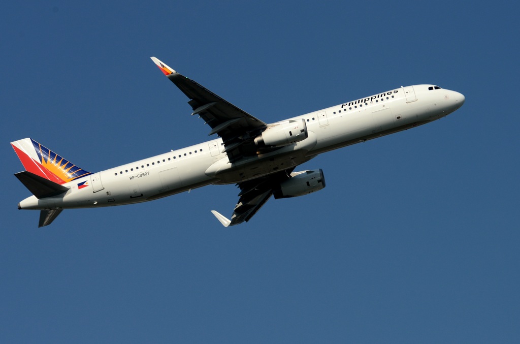 離陸（280）Philippines A321-231 
