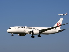 JAL/JAL　ダブル着陸 !!