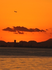 飛行機・雲