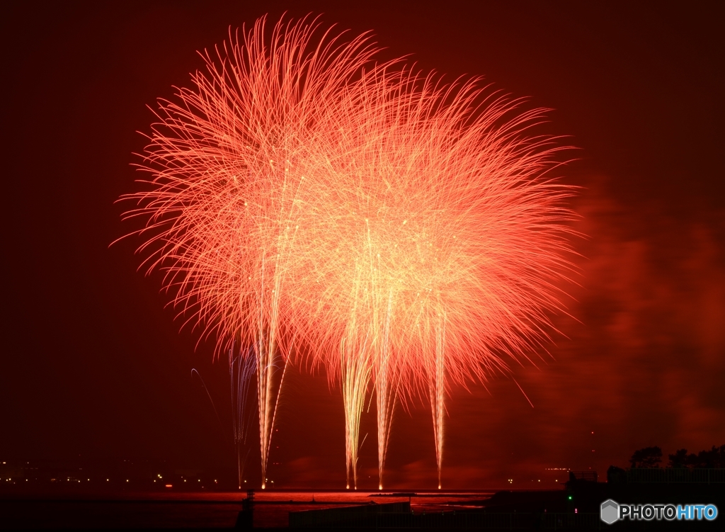 ☮　休憩タイム（167）花火　☮　