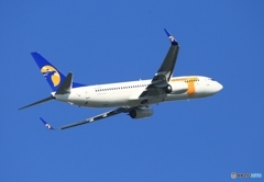 Mongolian 737-8SH 離陸　