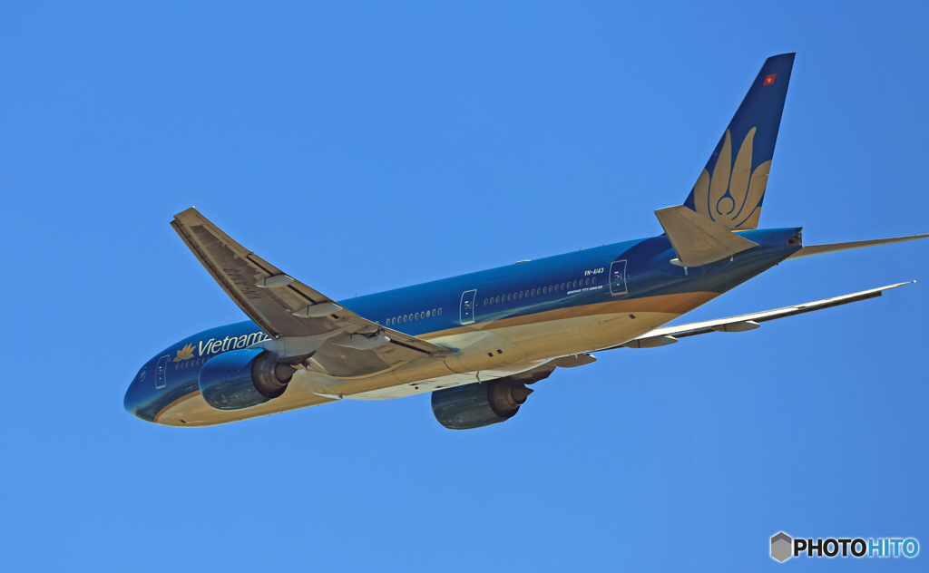 vietnam 777-200 VN-A143 離陸 