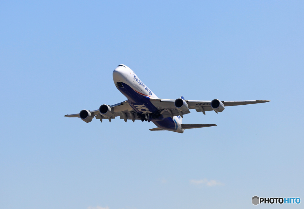 「青空」 NCA 747-8KZF JA16KZ ☀
