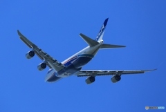 NCA 747-8KZF JA16KZ 出発　