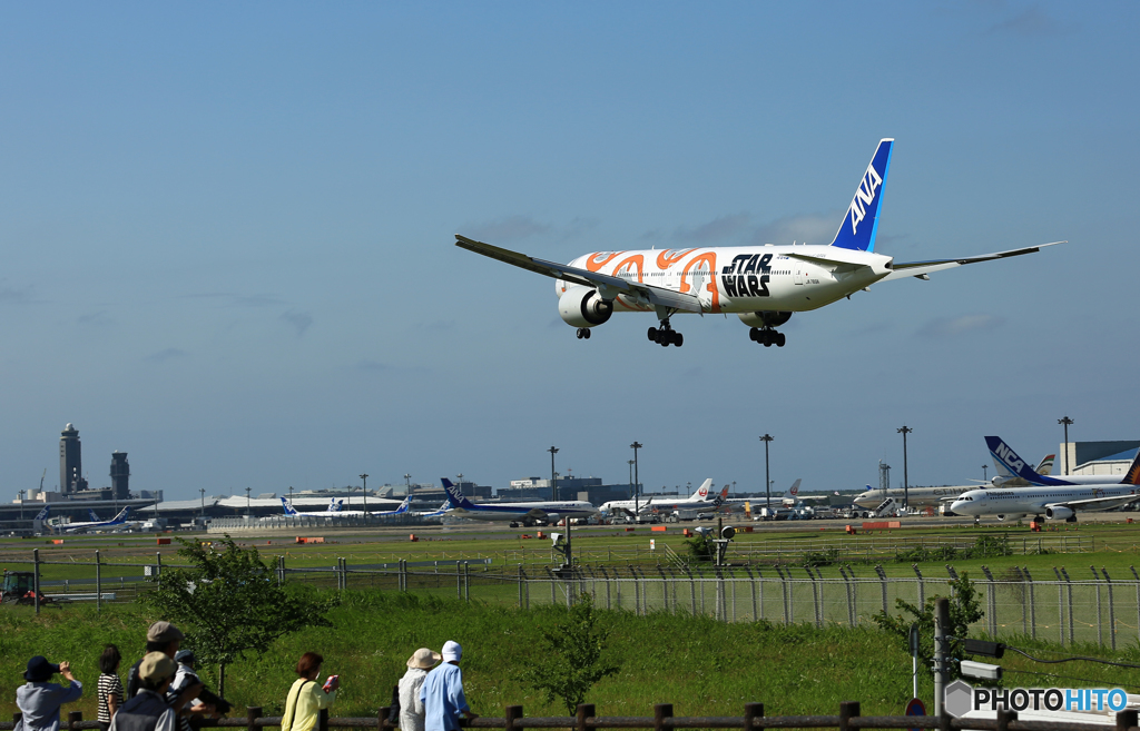 「青空」oh! 見た！「STAR WARS」JA789A