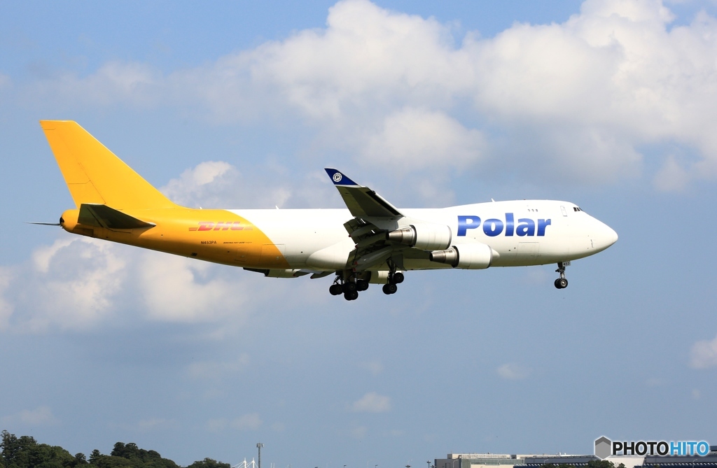 polar 747-46NF 到着　
