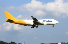 polar 747-46NF 到着　