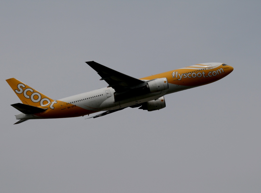 scoot 777-212 出発　
