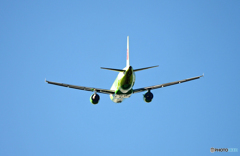 飛び立ち S7 A320