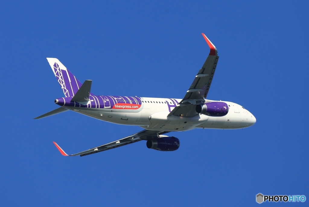 香港エクスプレス A320-232 出発　