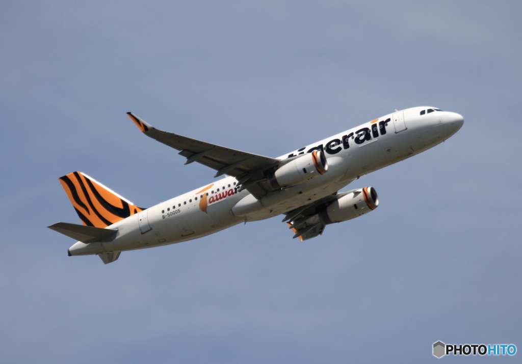 飛行　tigarair A320-232 