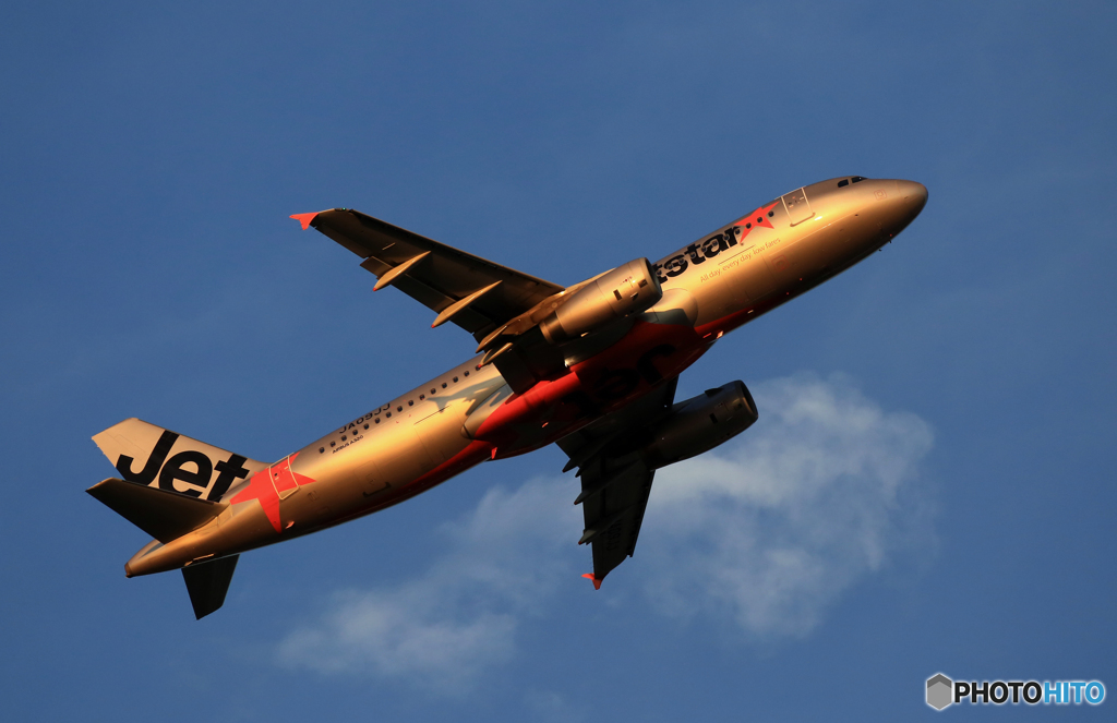 Jetstar A320-232 JA09JJ 離陸　