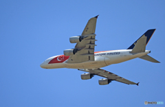 出発 Singapore A380-841 9V-SKI